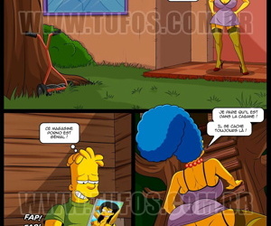  manga The Simpsons 12 - GrimpÃ©e dans la.., bart simpson , marge simpson , anal , incest  ahegao
