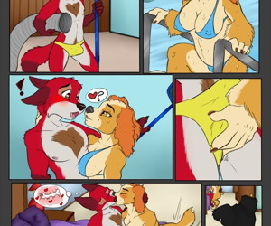  manga The Adventures of a Pool Fox, lady , tramp , furry , full color  bisexual