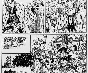 Manga w erotyczny przygody z Król Artur .., uncensored 