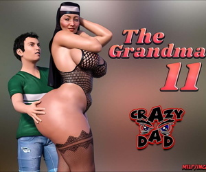  manga CrazyDad- The Grandma 11, big boobs  slut