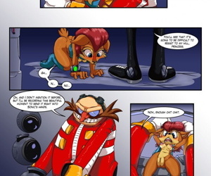  manga Sonic The Hedgehog- Broken Princess, full color , sonic the hedgehog  full-color