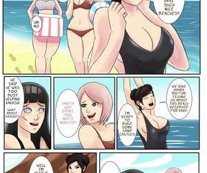  manga Sweetcheeks- Beach Bunnies, big boobs , full color  full-color