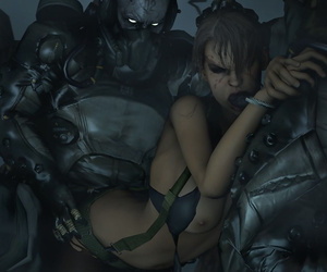  manga Deathhand-sfm Metal Gear Solid, 3d , slut 