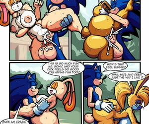  manga Sonics Easter Treat, furry , sonic the hedgehog  pregnant