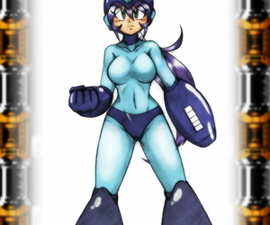  manga VCampan- RockGal 8 Megaman, full color , gender bender  gender-bender