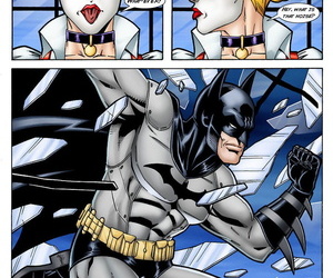 漫画 蝙蝠侠 和 黑翼 纪律 harley.. threesome