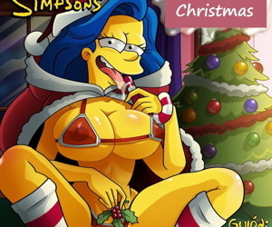 المانجا على عائلة سمبسون حليبي الأبيض عيد الميلاد, slut , big boobs 