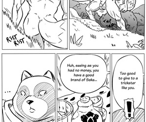 Manga tanuki Tango PART 2, furry , yaoi 