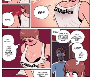  manga How I Became A Giggles Girl, big boobs  transformation