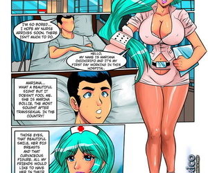 manga Marina l' sexy Infirmière, anal , futanari 