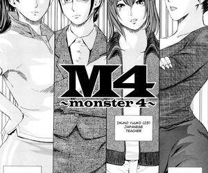  manga Clone Ningen – M4 Monster4, uncensored , monster  hairy