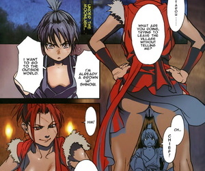  manga Shinobu no Jikan, big boobs , ponytail  femdom