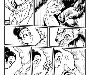 manga ไลแคนบอล ผู้หญิง คืน ออกไป, rape , furry 