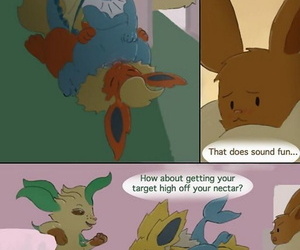 Manga eevees dylemat, furry 