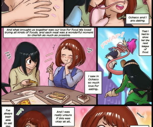 Manga yemek birlikte, lesbian 