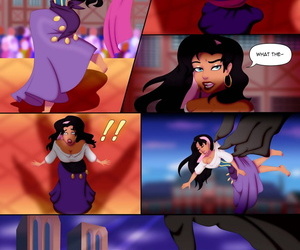 漫画 nyte  esmeraldas 最后一个 跳舞, big boobs , giantess 
