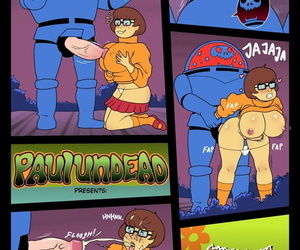マンガ ポール undead 燃焼 Velma, anal , slut 
