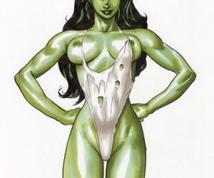 manga Ze hulk Onderdeel 2, she-hulk , muscle 